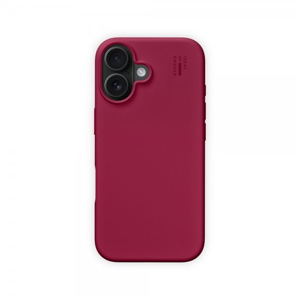 Ideal of Sweden iPhone 17 -silikonikuori MagSafe Cranberry