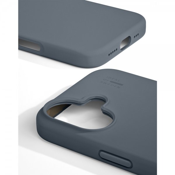 Ideal of Sweden iPhone 17 -silikonikuori MagSafe, Midnight Blue