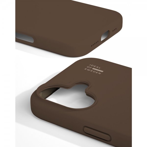 Ideal of Sweden iPhone 17 -silikonikuori MagSafe Mocha Mousse