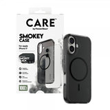 CARE by PanzerGlass iPhone 17 Suojakuori Smokey MagSafe Musta