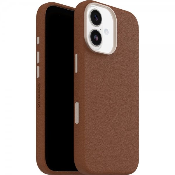 Otterbox iPhone 17 Suojakuori Symmetry Cactus Leather MagSafe Desert Saddle