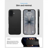 Spigen iPhone 17 -suojakuori Thin Fit MagFit, musta
