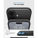 Spigen iPhone 17 -suojakuori Thin Fit MagFit, musta
