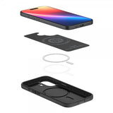 Spigen iPhone 17 -suojakuori Thin Fit MagFit, musta