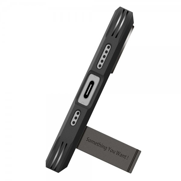 Spigen iPhone 17 -suojakuori Tough Armor T MagFit Gunmetal