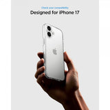 Spigen iPhone 17 -suojakuori Ultra Hybrid Crystal Clear
