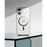 Spigen iPhone 17 -suojakuori Ultra Hybrid MagFit Clear Gold