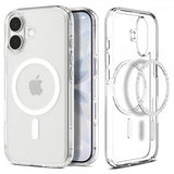 Spigen iPhone 17 -suojakuori Ultra Hybrid MagFit Clear White