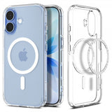 Spigen iPhone 17 -suojakuori Ultra Hybrid MagFit Clear White