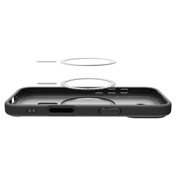 Spigen iPhone 17 -suojakuori Ultra Hybrid MagFit Frost Black