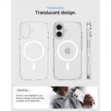 Spigen iPhone 17 -kuori Ultra Hybrid MagFit Frost White