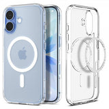 Spigen iPhone 17 -kuori Ultra Hybrid MagFit Frost White