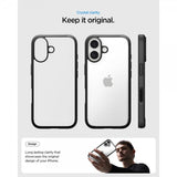 Spigen iPhone 17 -suojakuori Ultra Hybrid Matte Black