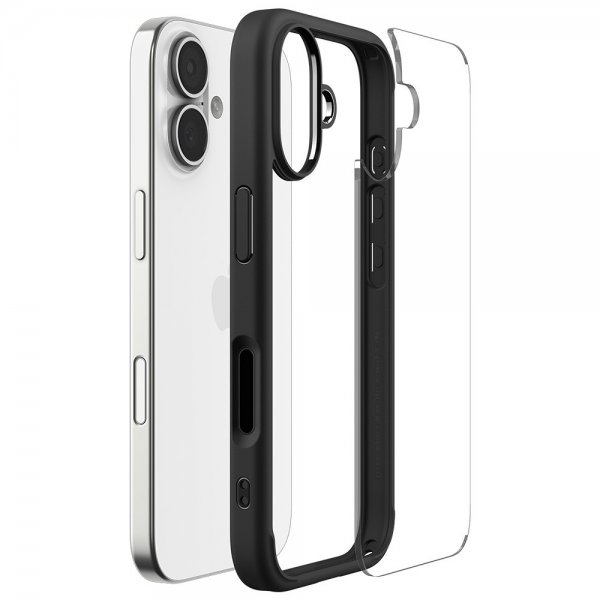 Spigen iPhone 17 -suojakuori Ultra Hybrid Matte Black