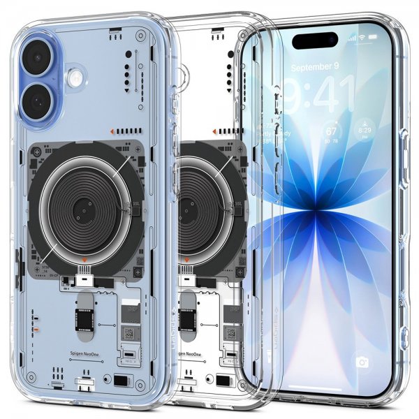 Spigen iPhone 17 -suojakuori Ultra Hybrid Neo One MagFit