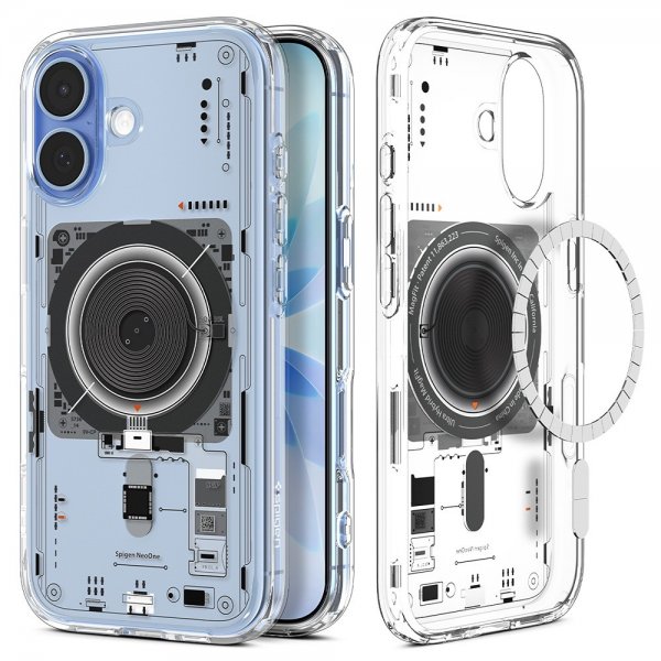 Spigen iPhone 17 -suojakuori Ultra Hybrid Neo One MagFit