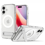 Spigen iPhone 17 -suojakuori Ultra Hybrid S MagFit Clear White