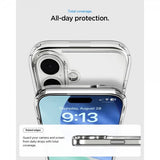 Spigen iPhone 17 -suojakuori Ultra Hybrid S MagFit Clear White