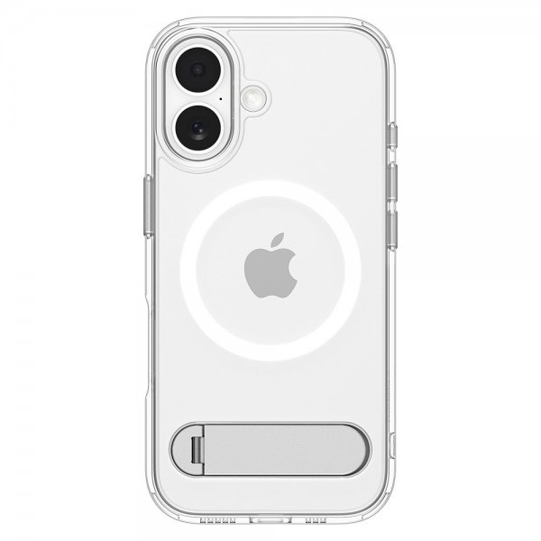 Spigen iPhone 17 -suojakuori Ultra Hybrid S MagFit Clear White