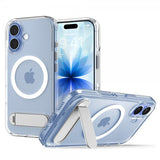 Spigen iPhone 17 -suojakuori Ultra Hybrid S MagFit Clear White