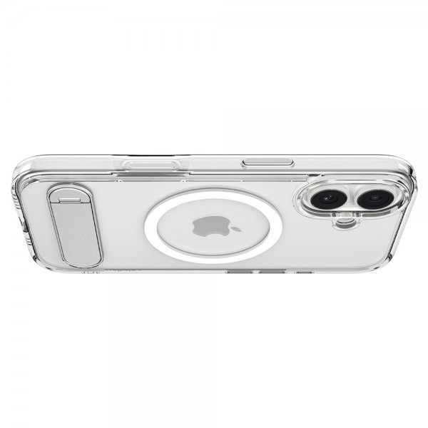 Spigen iPhone 17 -suojakuori Ultra Hybrid S MagFit Clear White