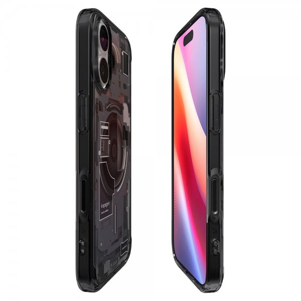 Spigen iPhone 17 -suojakuori, Ultra Hybrid Zero One MagFit, musta