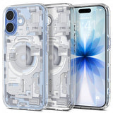 Spigen iPhone 17 -suojakuori Ultra Hybrid Zero One MagFit, valkoinen