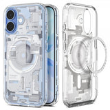 Spigen iPhone 17 -suojakuori Ultra Hybrid Zero One MagFit, valkoinen