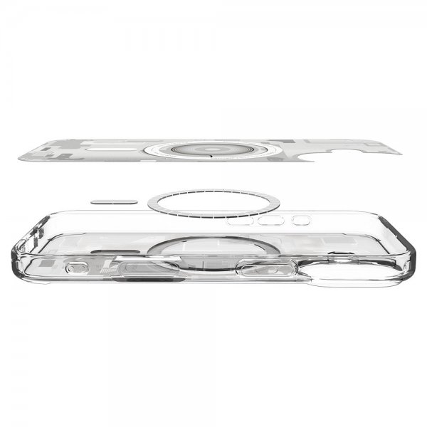 Spigen iPhone 17 -suojakuori Ultra Hybrid Zero One MagFit, valkoinen