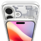 Spigen iPhone 17 -suojakuori Ultra Hybrid Zero One MagFit, valkoinen