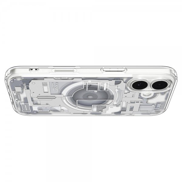 Spigen iPhone 17 -suojakuori Ultra Hybrid Zero One MagFit, valkoinen