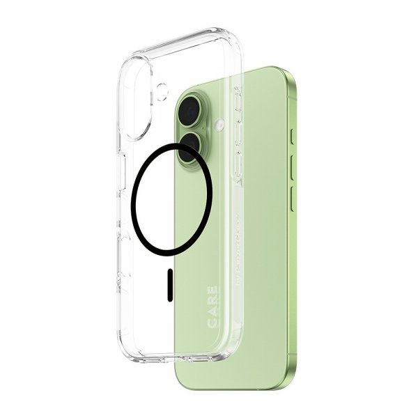CARE by PanzerGlass iPhone 17 Suojakuori Urban Explorer MagSafe Musta