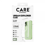 CARE by PanzerGlass iPhone 17 -kuori Urban Explorer MagSafe, valkoinen