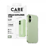 CARE by PanzerGlass iPhone 17 -suojakuori Urban Explorer Transparent
