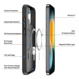 Dux Ducis iPhone 17 -kuori Yind Series MagSafe, musta