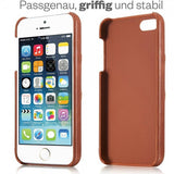 KAVAJ iPhone 5/5S/SE 2016 Kuori Tokyo Ruskea