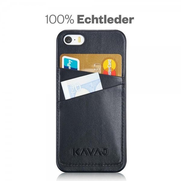 Kavaj iPhone 5/5S/SE 2016 Kuori Tokyo Musta