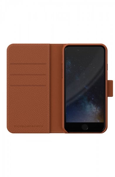 Richmond & Finch iPhone 6/6S/7/8/SE-suojakotelo, lompakko, irrotettava kuori, ruskea