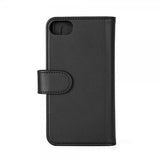 Gear iPhone 6/6S/7/8/SE-kotelo, 7 korttipaikkaa, irrotettava kuori, musta
