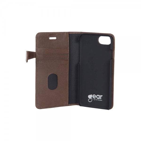 Buffalo iPhone 6/6S/7/8/SE Kuori Buffalo Irrotettava Kuori Ruskea