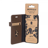 Buffalo iPhone 6/6S/7/8/SE Kuori Buffalo Irrotettava Kuori Ruskea