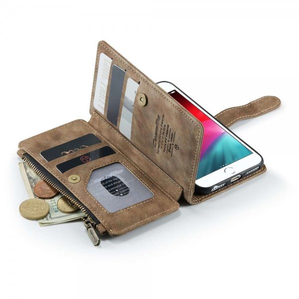 CaseMe iPhone 6/6S/7/8/SE suojakuori C30 Series Ruskea