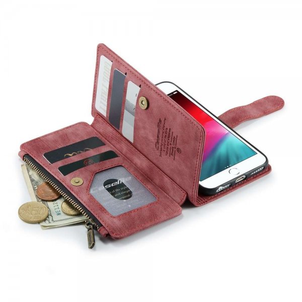 CaseMe iPhone 6/6S/7/8/SE suojakuori C30-sarja Punainen