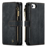 CaseMe iPhone 6/6S/7/8/SE suojakuori C30 Series musta