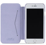 holdit iPhone 6/6S/7/8/SE suojakuori SlimFlip Wallet Lavender