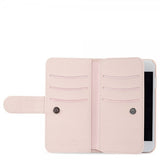 holdit iPhone 6/6S/7/8/SE suojakuori Wallet Case Extended Magnet irrotettavalla kuorella Blush Pink