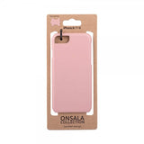 Onsala iPhone 6/6S/7/8/SE Kuori Aito Nahka Ruusukulta
