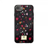 Richmond & Finch iPhone 6/6S/7/8/SE Kuori Heart And Kisses