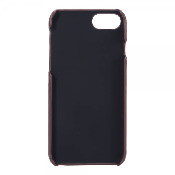 Onsala iPhone 6/6S/7/8/SE Kuori yhdellä korttipaikalla Ruskea