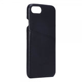 Onsala iPhone 6/6S/7/8/SE Kuori, jossa korttipaikka, musta